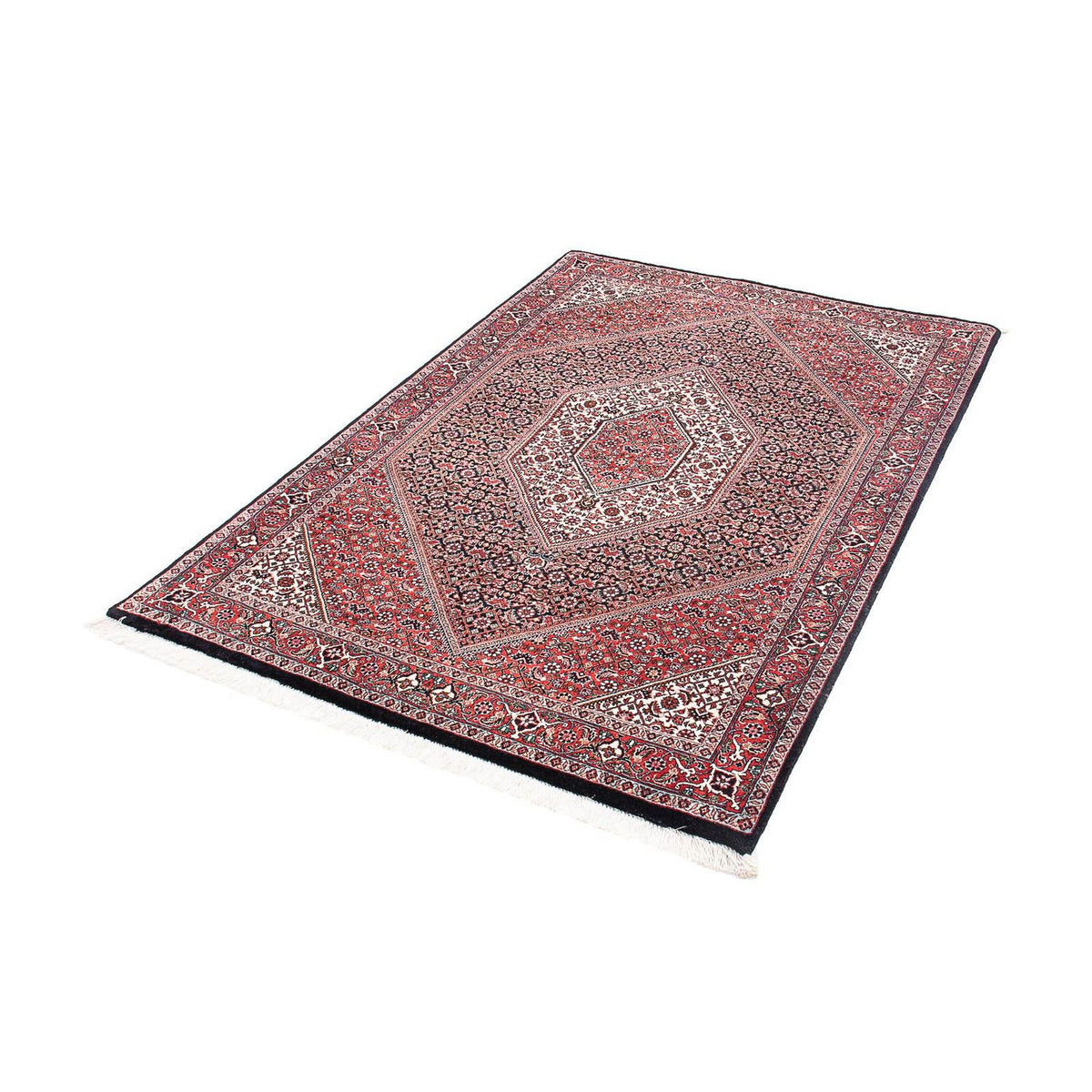 Alfombra persa - Bidjar - 171 x 114 cm - rojo