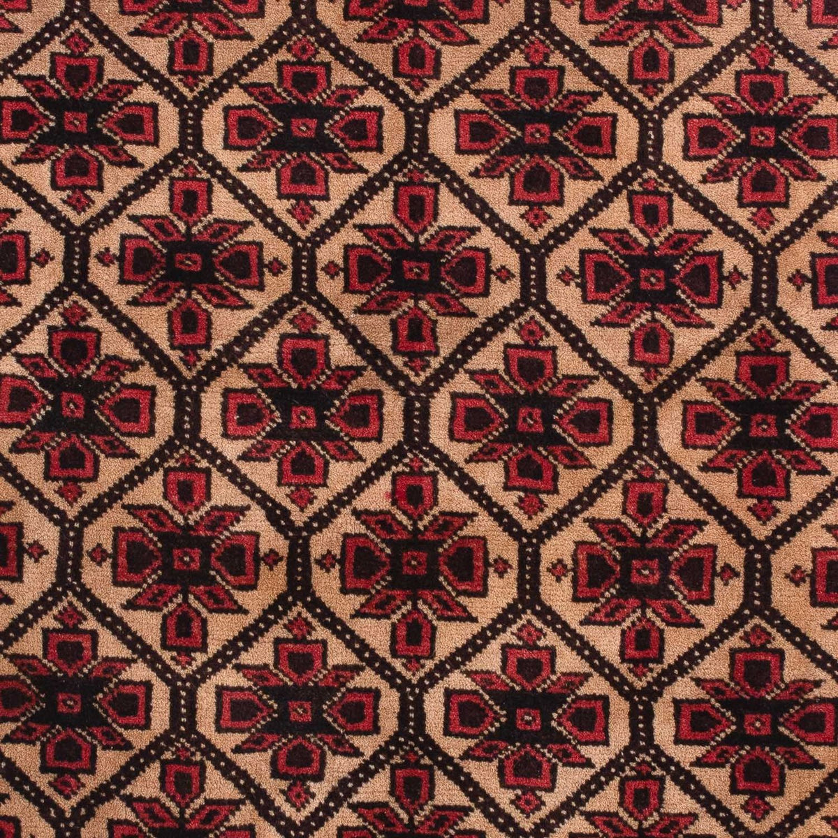 Alfombra Belutsch - 146 x 84 cm - marrón claro
