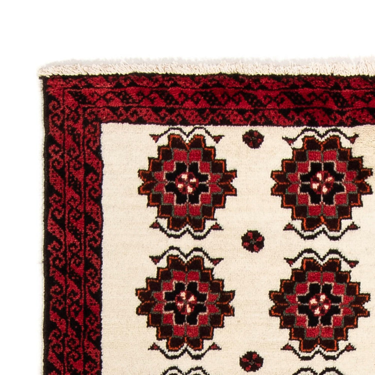 Alfombra de pasillo Alfombra Belutsch - 185 x 99 cm - beige