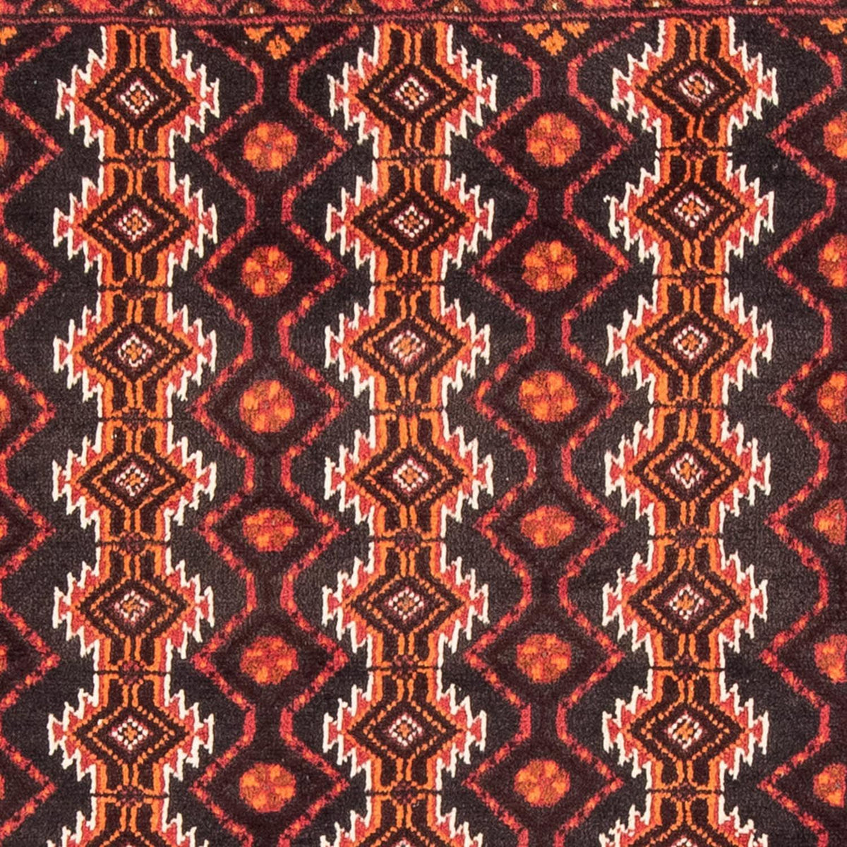 Alfombra de pasillo Alfombra Belutsch - 180 x 98 cm - rojo