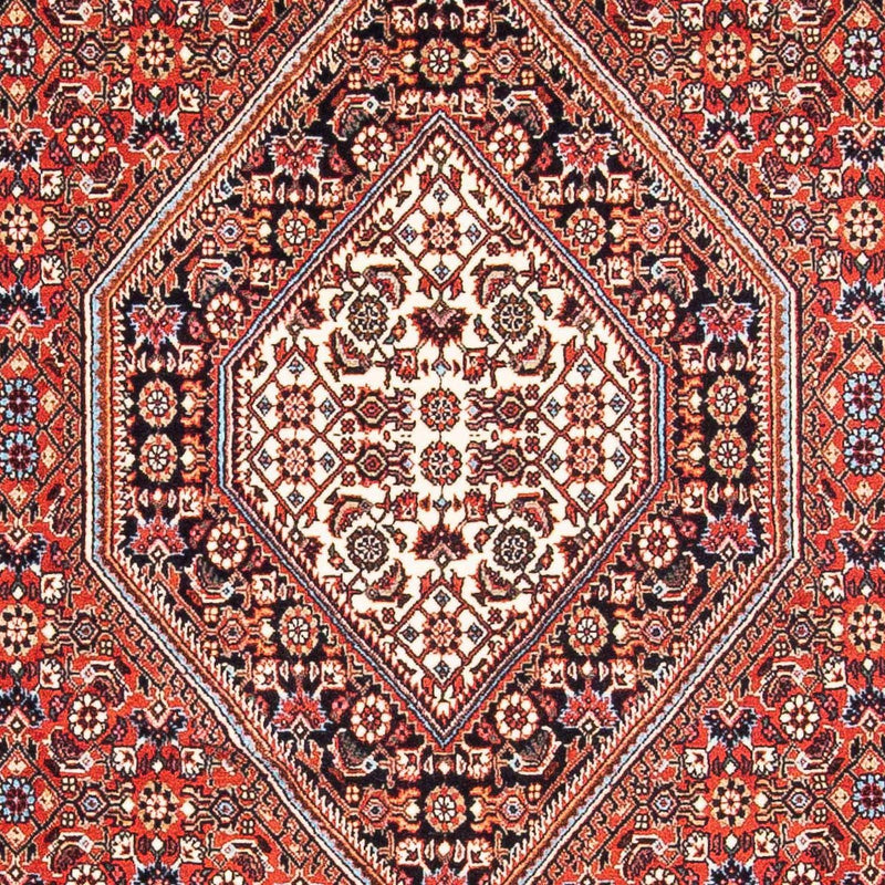 Alfombra persa - Bidjar - 186 x 109 cm - rojo