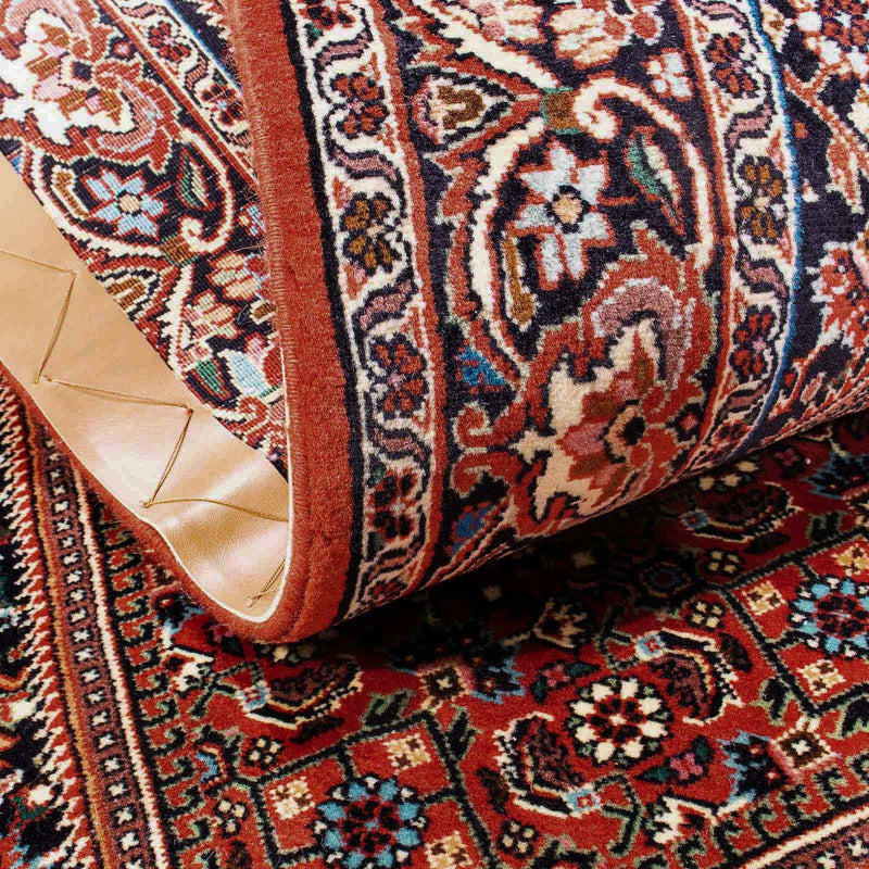 Alfombra persa - Bidjar - 186 x 109 cm - rojo