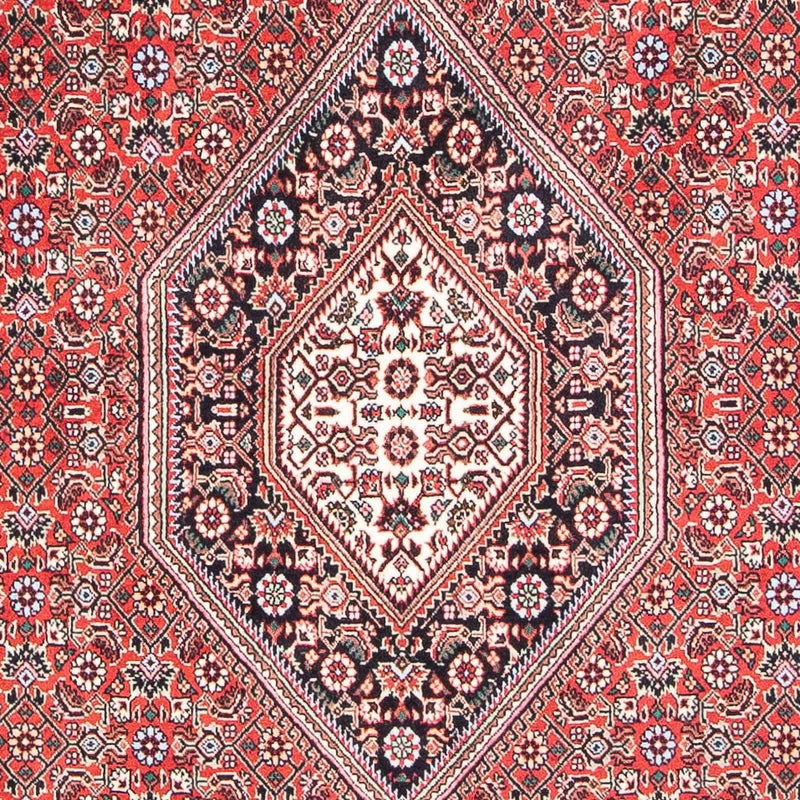 Alfombra persa - Bidjar - 180 x 108 cm - rojo