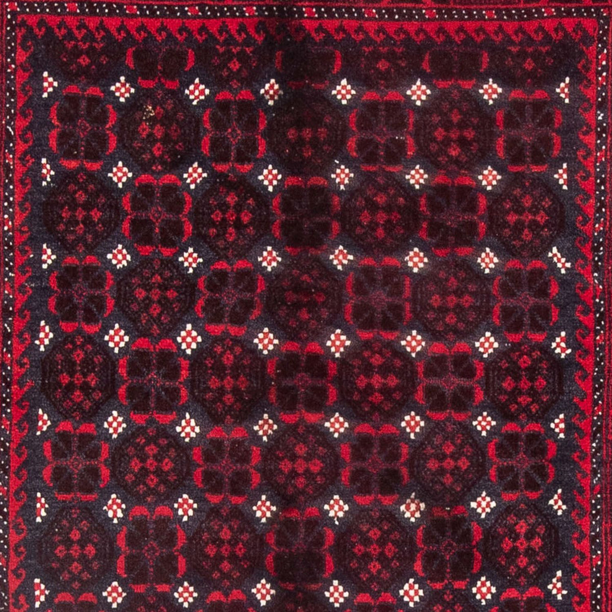 Alfombra de pasillo Alfombra Belutsch - 185 x 107 cm - rojo