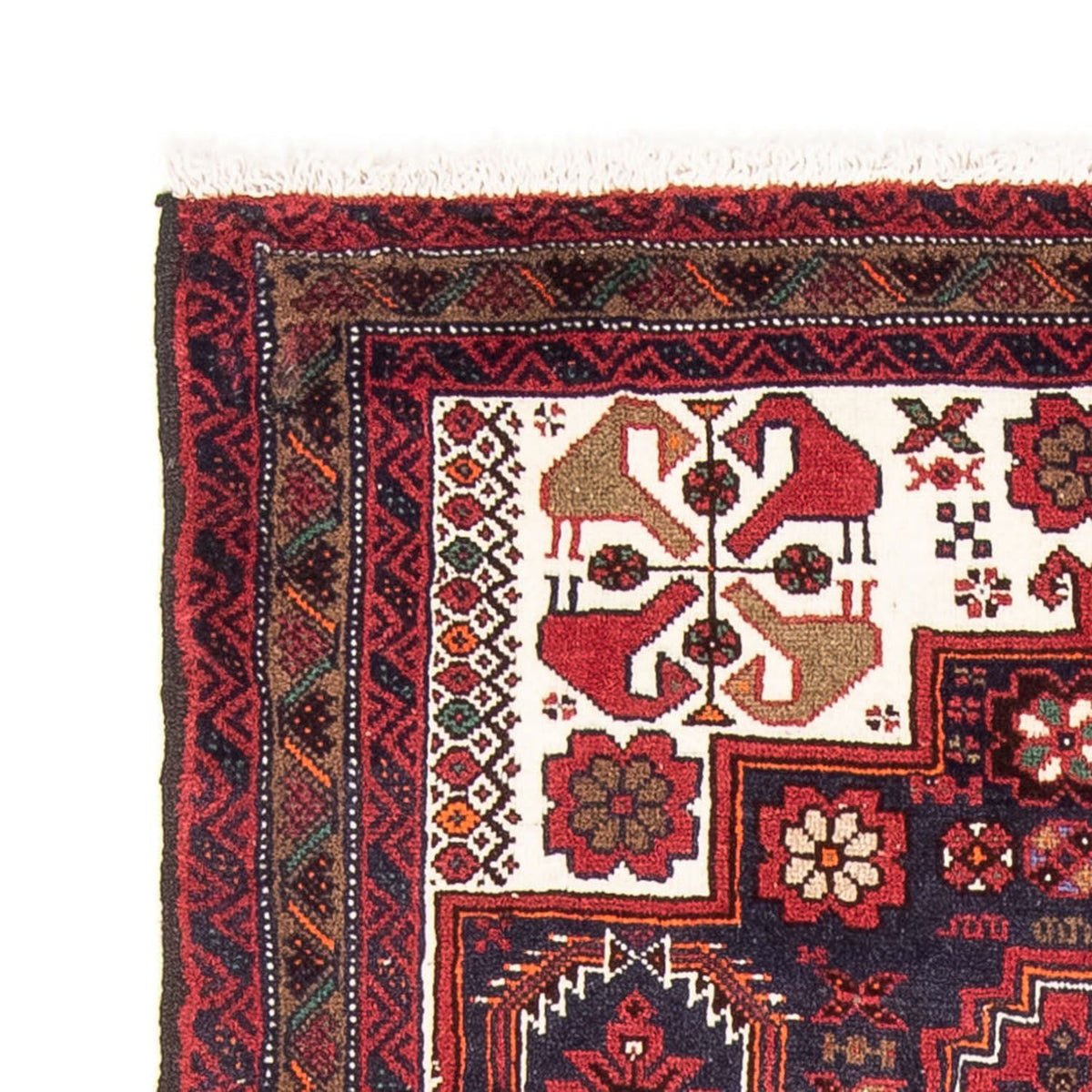 Alfombra de pasillo Alfombra Belutsch - 188 x 100 cm - rojo