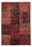 Alfombra de patchwork - 207 x 135 cm - multicolor