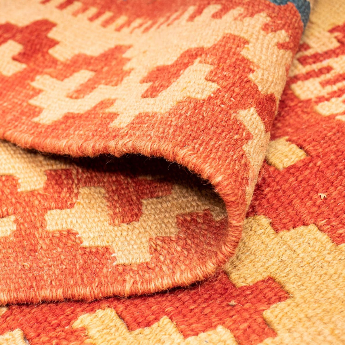 Alfombra Kelim - Oriental - 245 x 174 cm - rojo