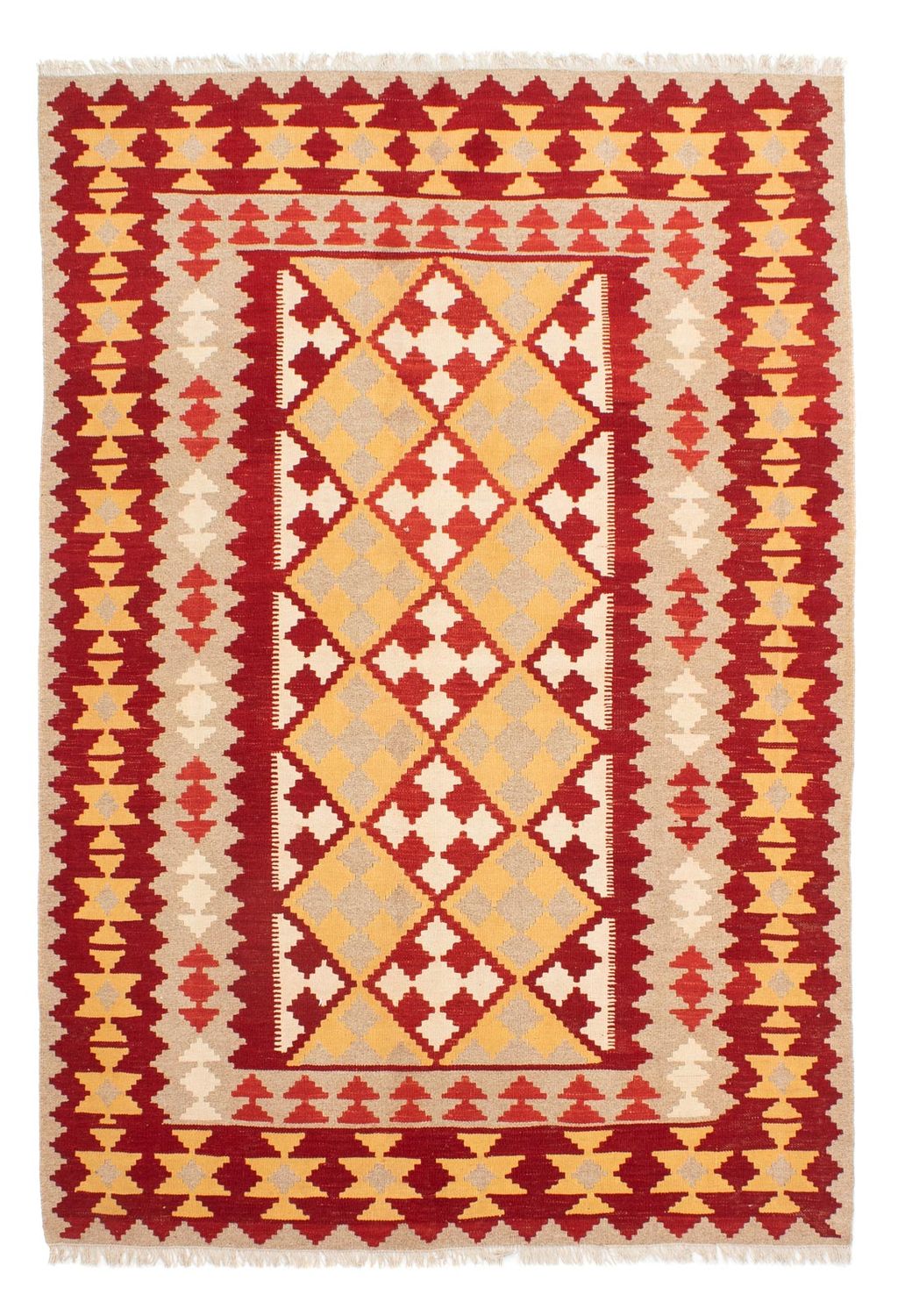 Alfombra Kelim - Oriental - 243 x 167 cm - multicolor