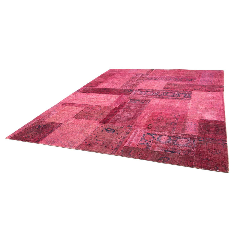 Alfombra de patchwork - 291 x 232 cm - multicolor