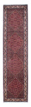 Alfombra de pasillo Alfombra persa - Bidjar - 308 x 78 cm - rojo claro