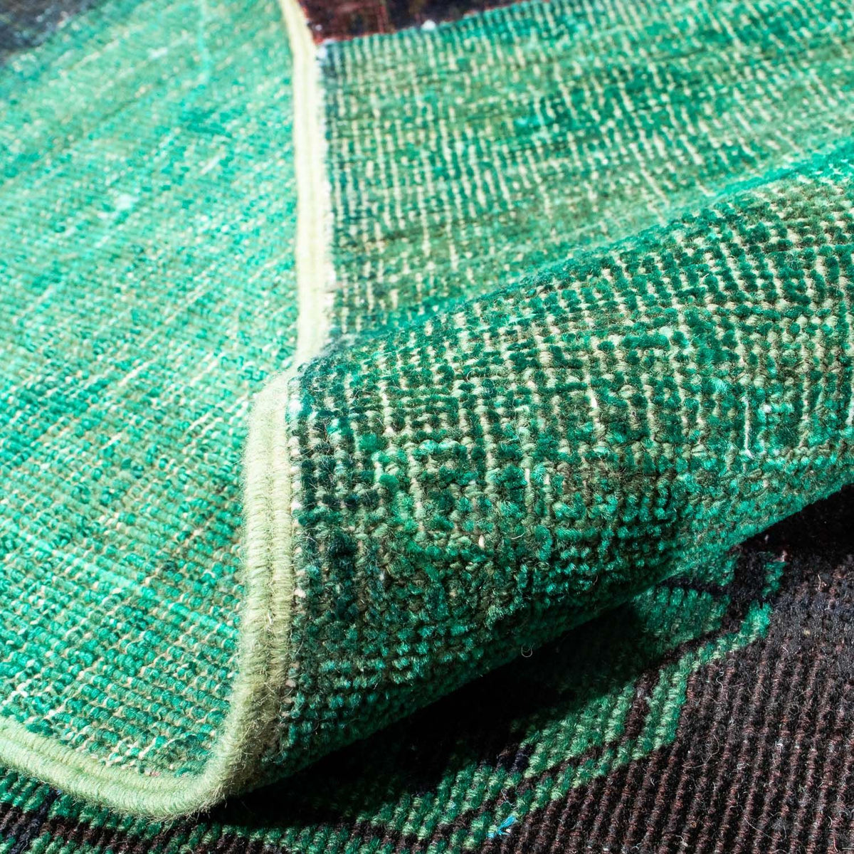 Alfombra de patchwork - 270 x 175 cm - multicolor