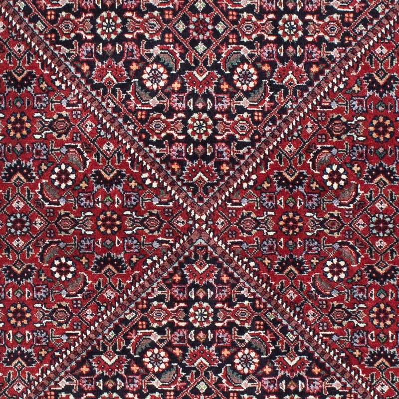 Alfombra de pasillo Alfombra persa - Bidjar - 223 x 73 cm - rojo