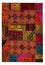 Alfombra de patchwork - 234 x 169 cm - multicolor