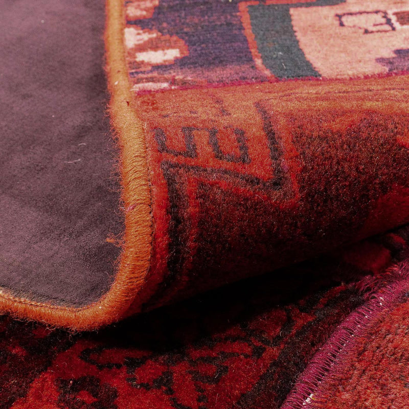 Alfombra de patchwork - 208 x 148 cm - multicolor