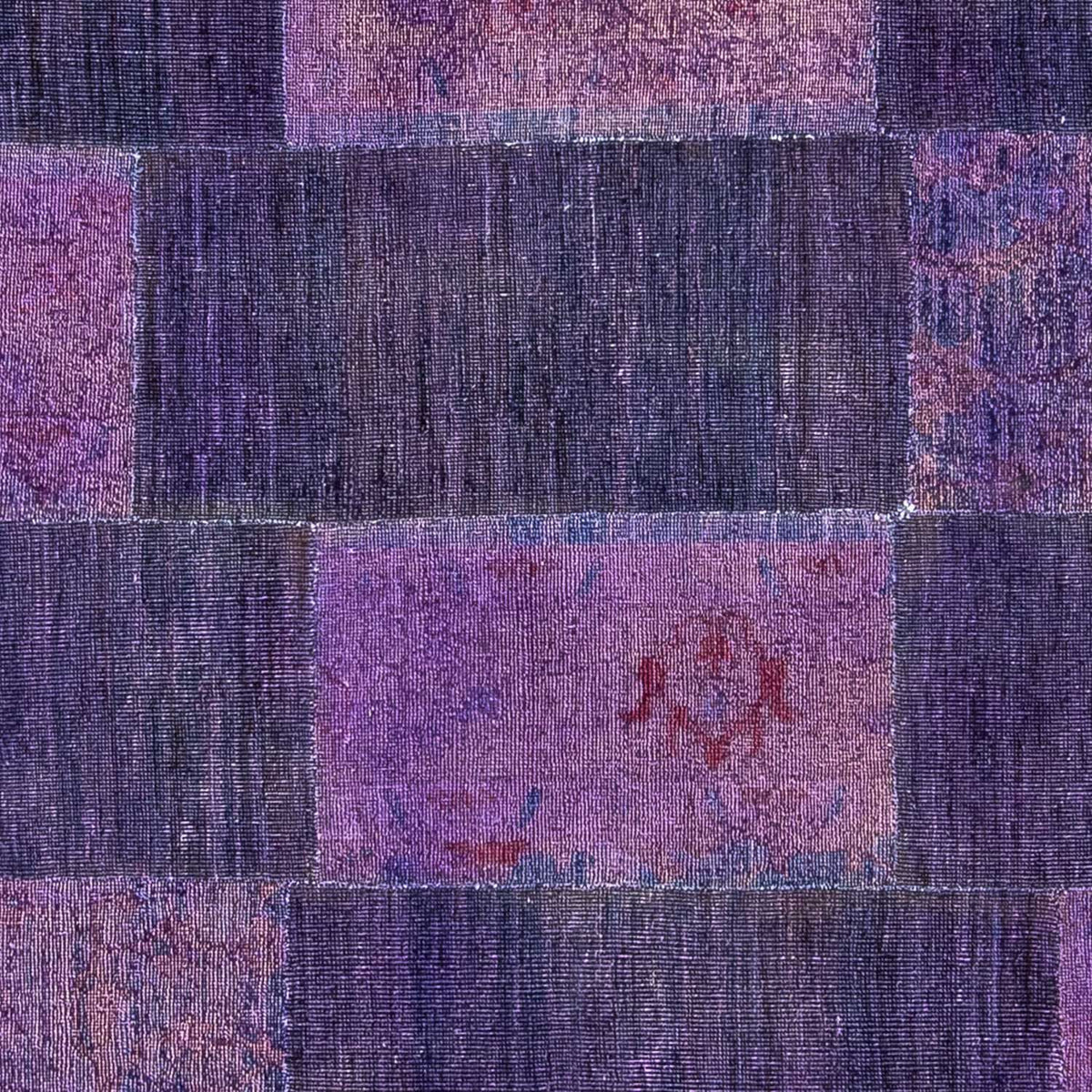 Alfombra de patchwork - 235 x 165 cm - multicolor
