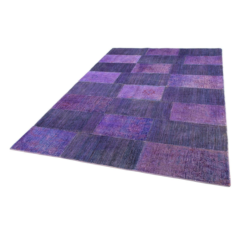 Alfombra de patchwork - 235 x 165 cm - multicolor