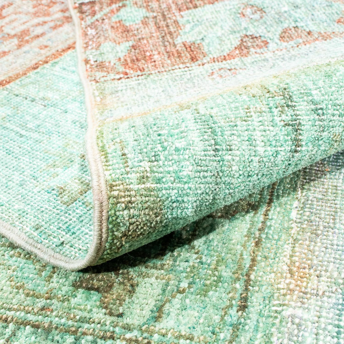 Alfombra de patchwork - 270 x 182 cm - multicolor