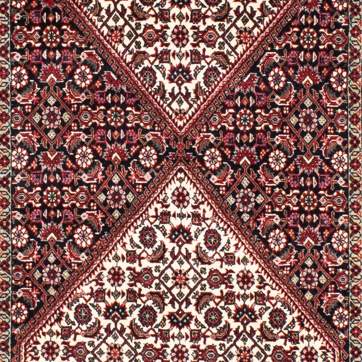 Alfombra de pasillo Alfombra persa - Bidjar - 205 x 76 cm - multicolor