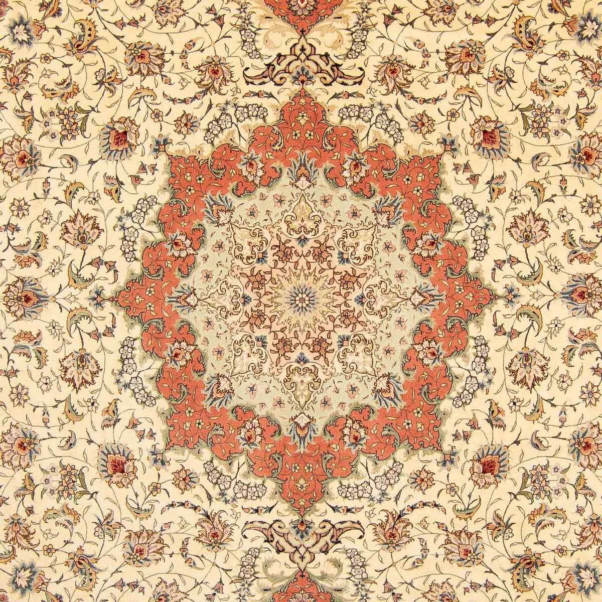 Alfombra Persa - Tabriz - Real - 387 x 307 cm - marrón