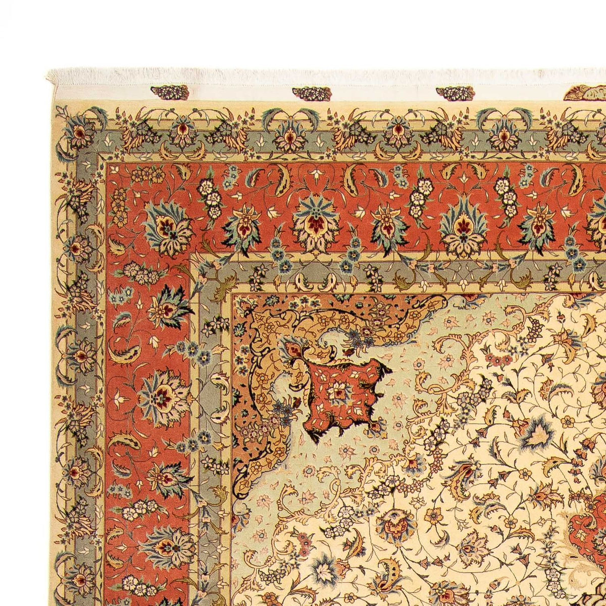 Alfombra Persa - Tabriz - Real - 387 x 307 cm - marrón