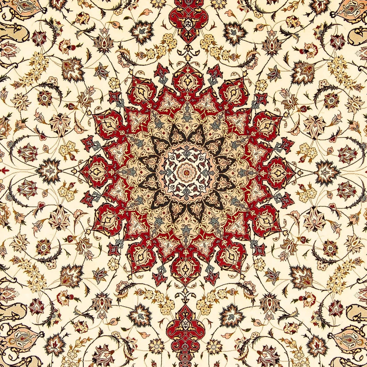 Alfombra Persa - Tabriz - Real - 350 x 251 cm - beige