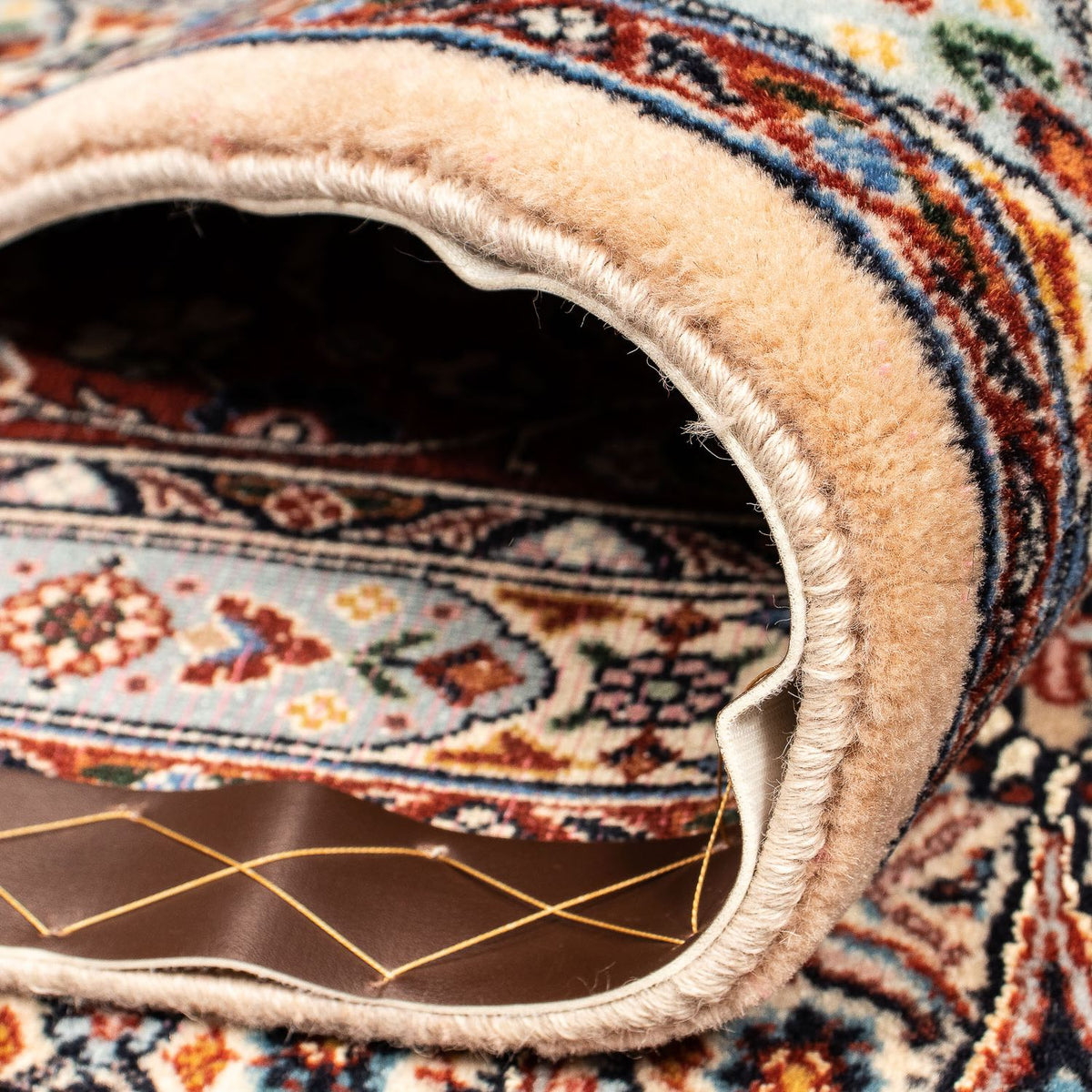 Alfombra persa - Clásica - 305 x 251 cm - marrón oscuro