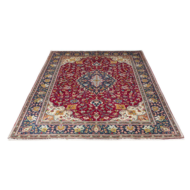 Alfombra persa - Tabriz - 196 x 145 cm - rojo