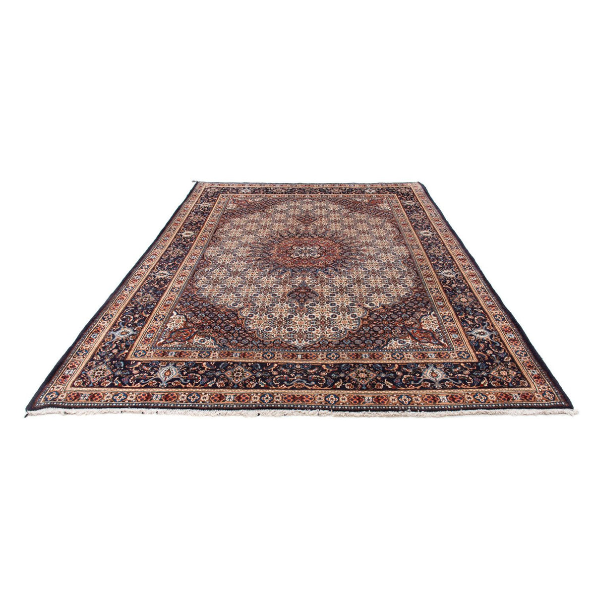 Alfombra persa - Clásica - 298 x 206 cm - azul oscuro