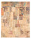Alfombra de patchwork - 292 x 230 cm - multicolor