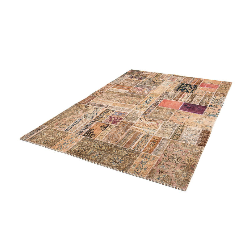Alfombra de patchwork - 234 x 164 cm - multicolor