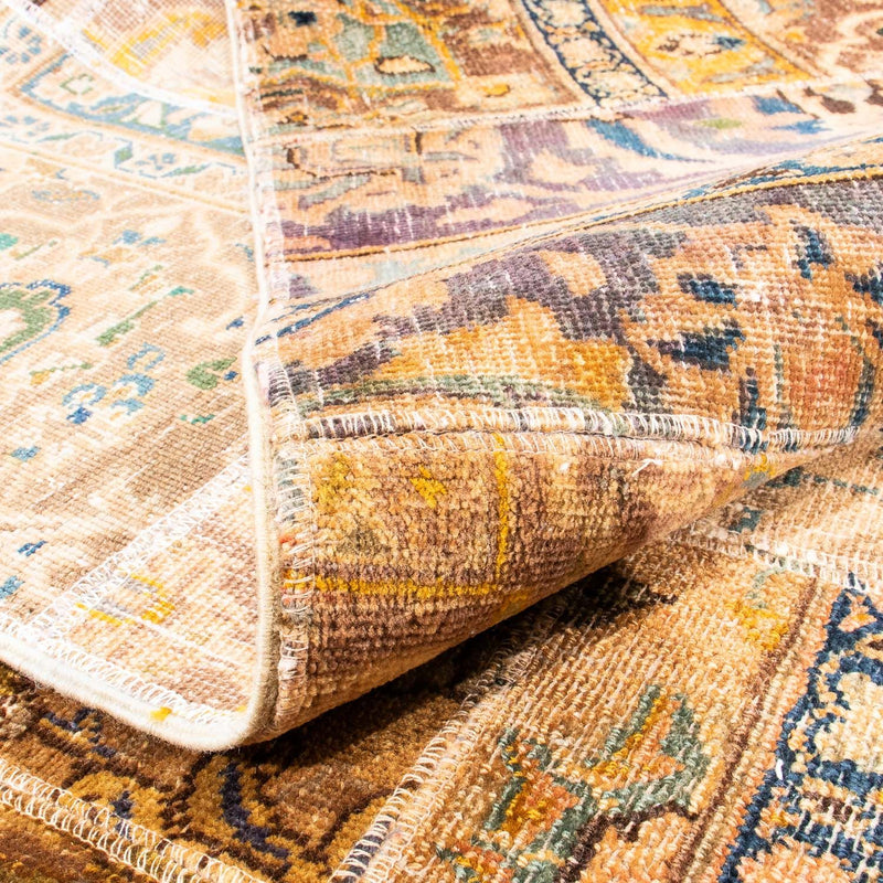 Alfombra de patchwork - 301 x 241 cm - multicolor