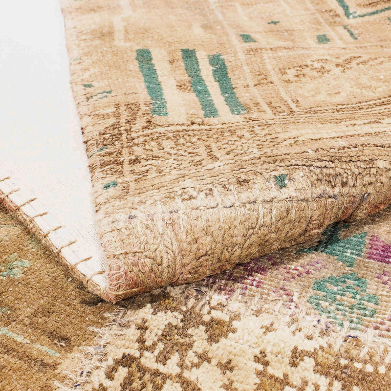 Alfombra de patchwork - 256 x 172 cm - multicolor