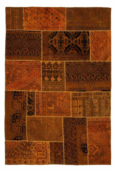 Alfombra de patchwork 200x289cm - Alfombra de lana