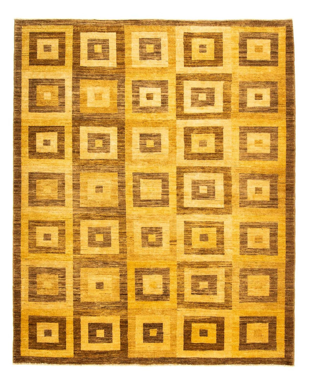 Alfombra Ziegler - 241 x 195 cm - marrón oscuro