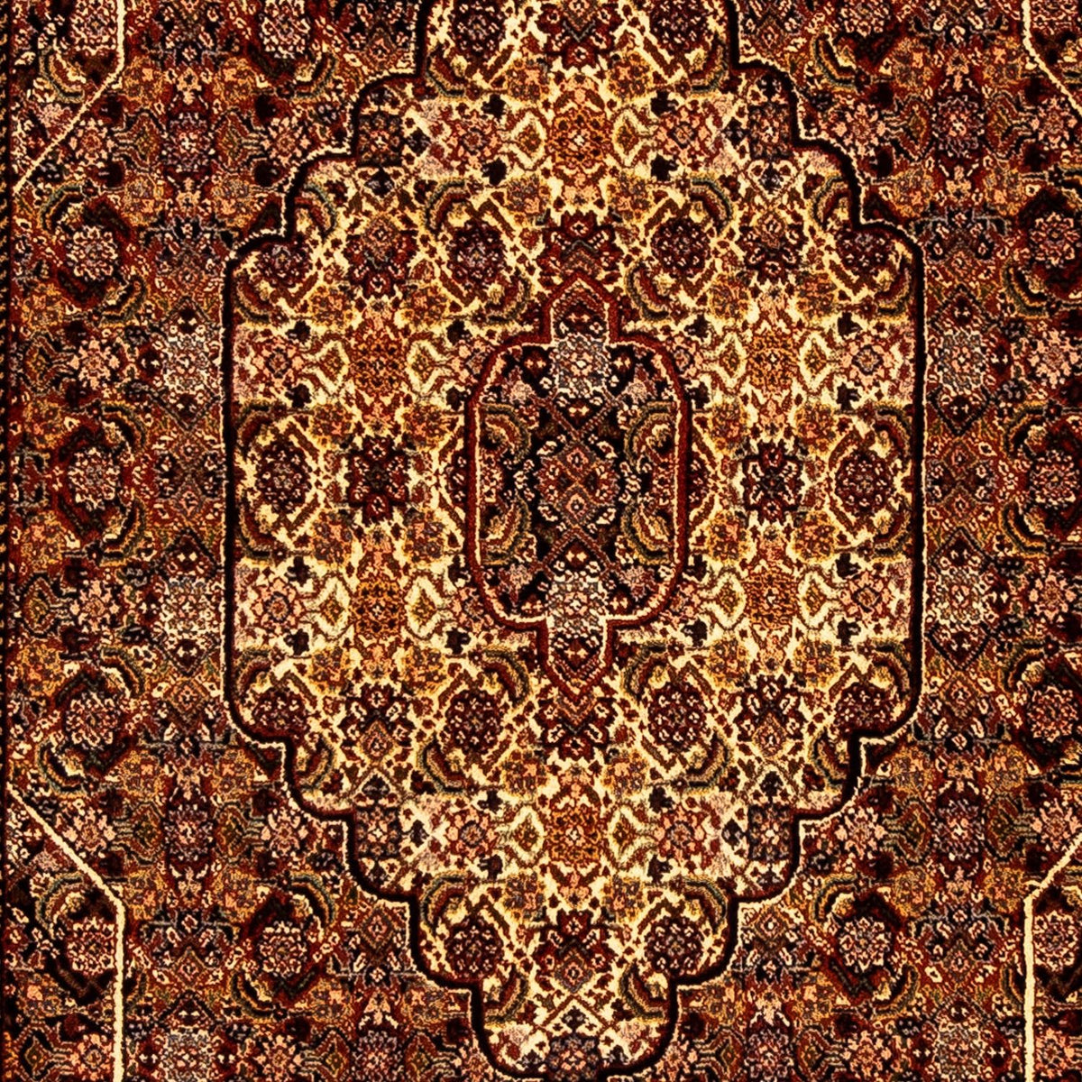 Alfombra de pasillo Alfombra persa - Nómada - 250 x 110 cm - marrón
