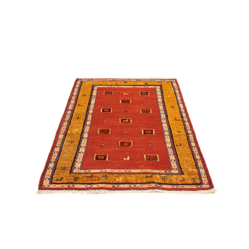 Alfombra Kelim - Oriental - 144 x 100 cm - rojo oscuro
