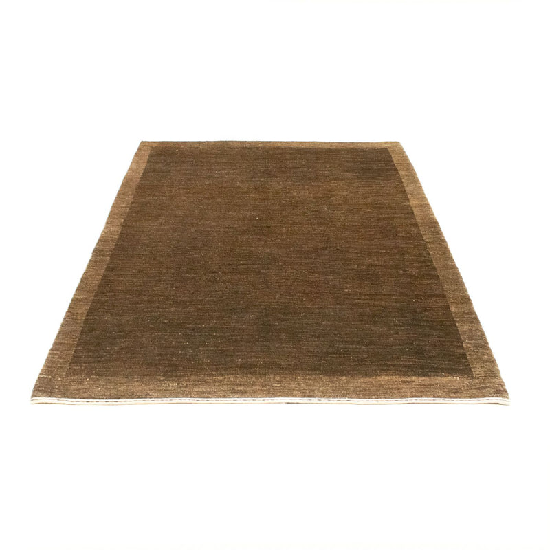 Alfombra Gabbeh - Indus - 188 x 132 cm - marrón oscuro