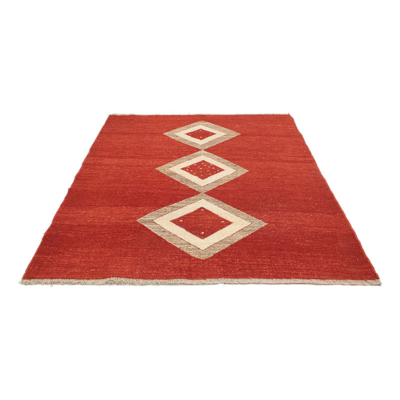 Alfombra Gabbeh - Persa - 190 x 150 cm - rojo