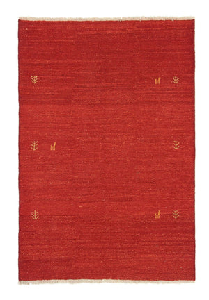 Alfombra Gabbeh - Persa - 174 x 118 cm - rojo