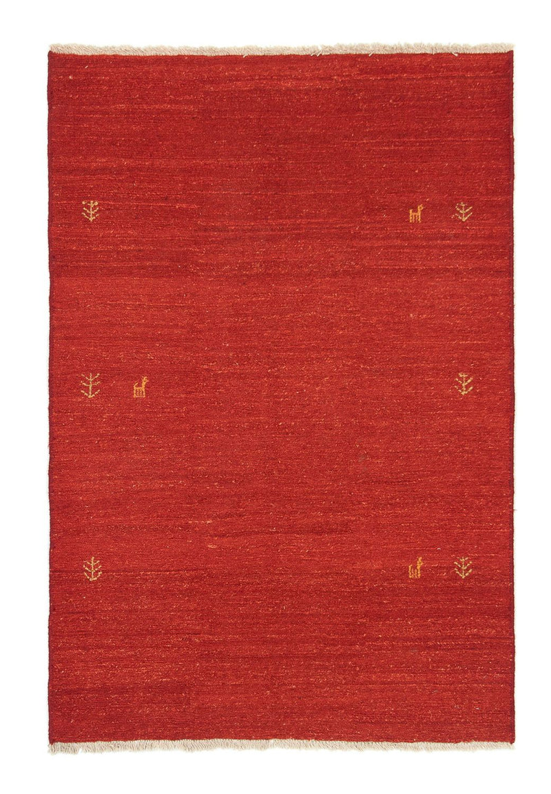 Alfombra Gabbeh - Persa - 174 x 118 cm - rojo