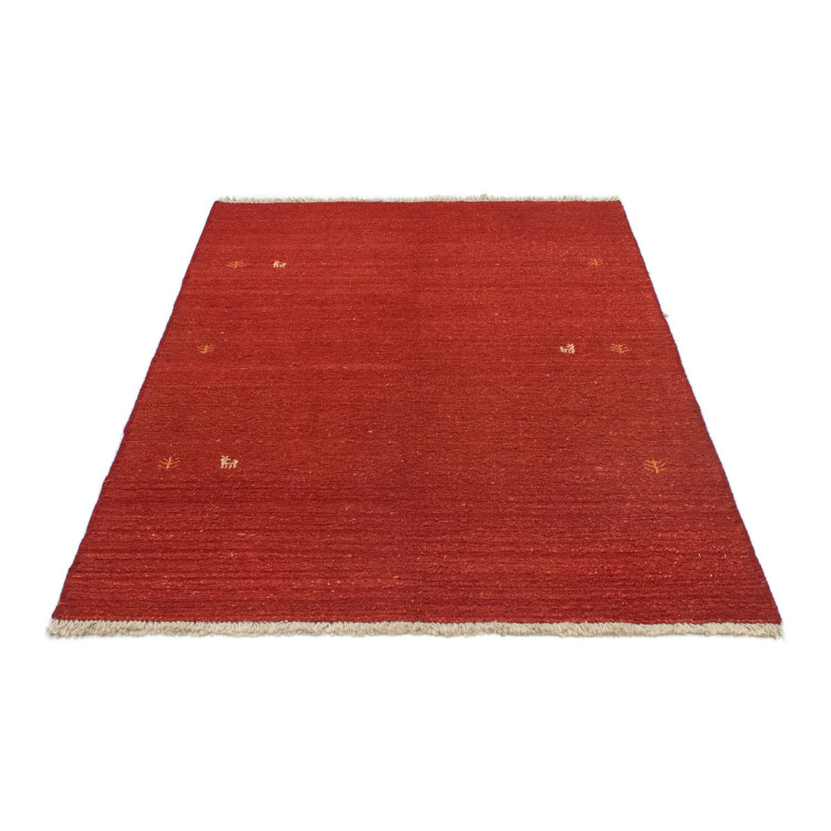 Alfombra Gabbeh - Persa - 174 x 117 cm - rojo