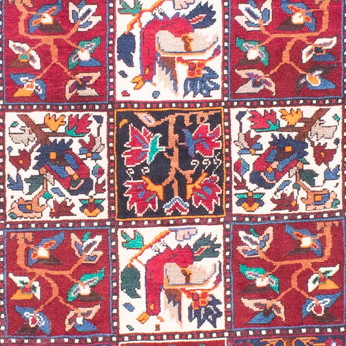 Alfombra de pasillo Alfombra persa - Nómada - 396 x 103 cm - multicolor