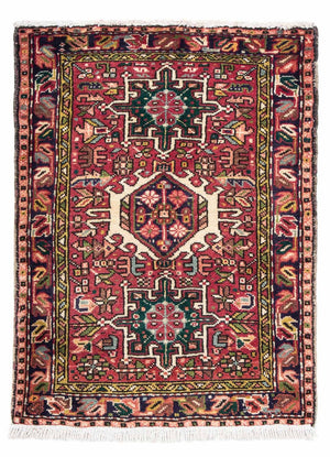 Alfombra persa - Nómada - 86 x 65 cm - multicolor