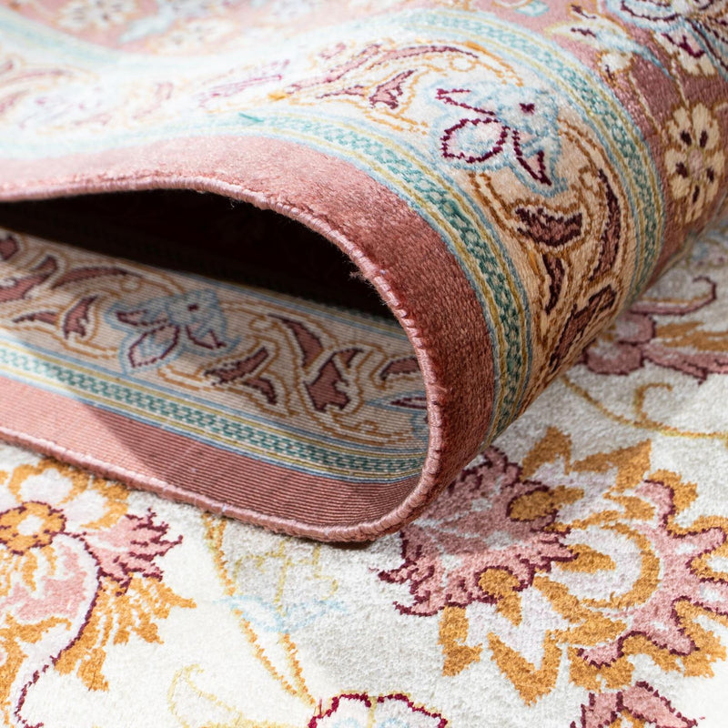 Alfombra persa - Ghom - 240 x 160 cm - beige