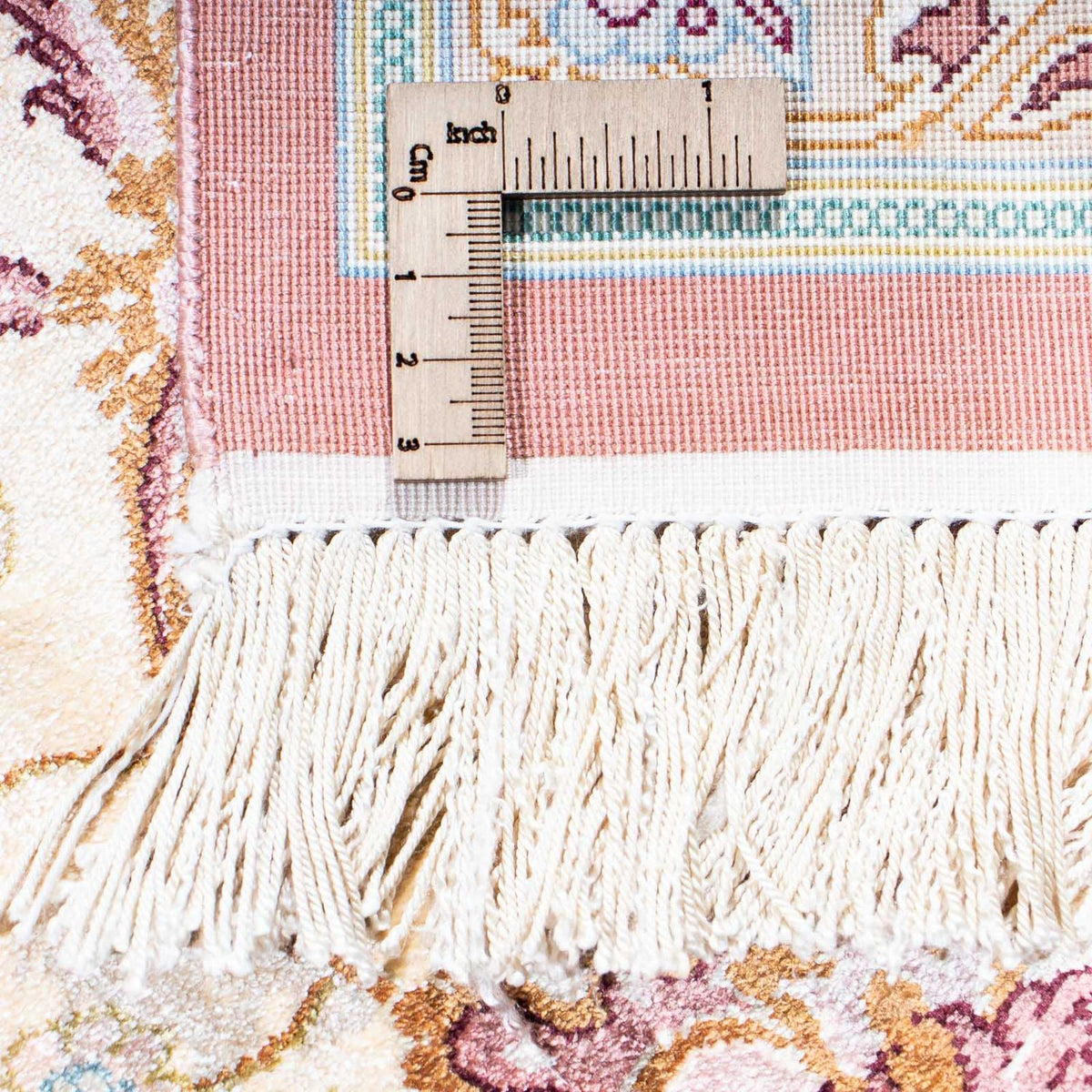 Alfombra persa - Ghom - 240 x 160 cm - beige