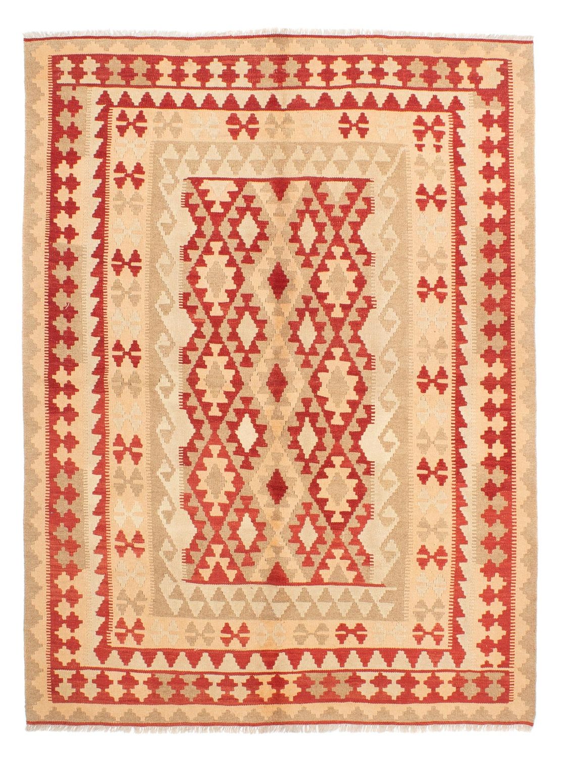 Alfombra Kelim - Oriental - 239 x 165 cm - beige