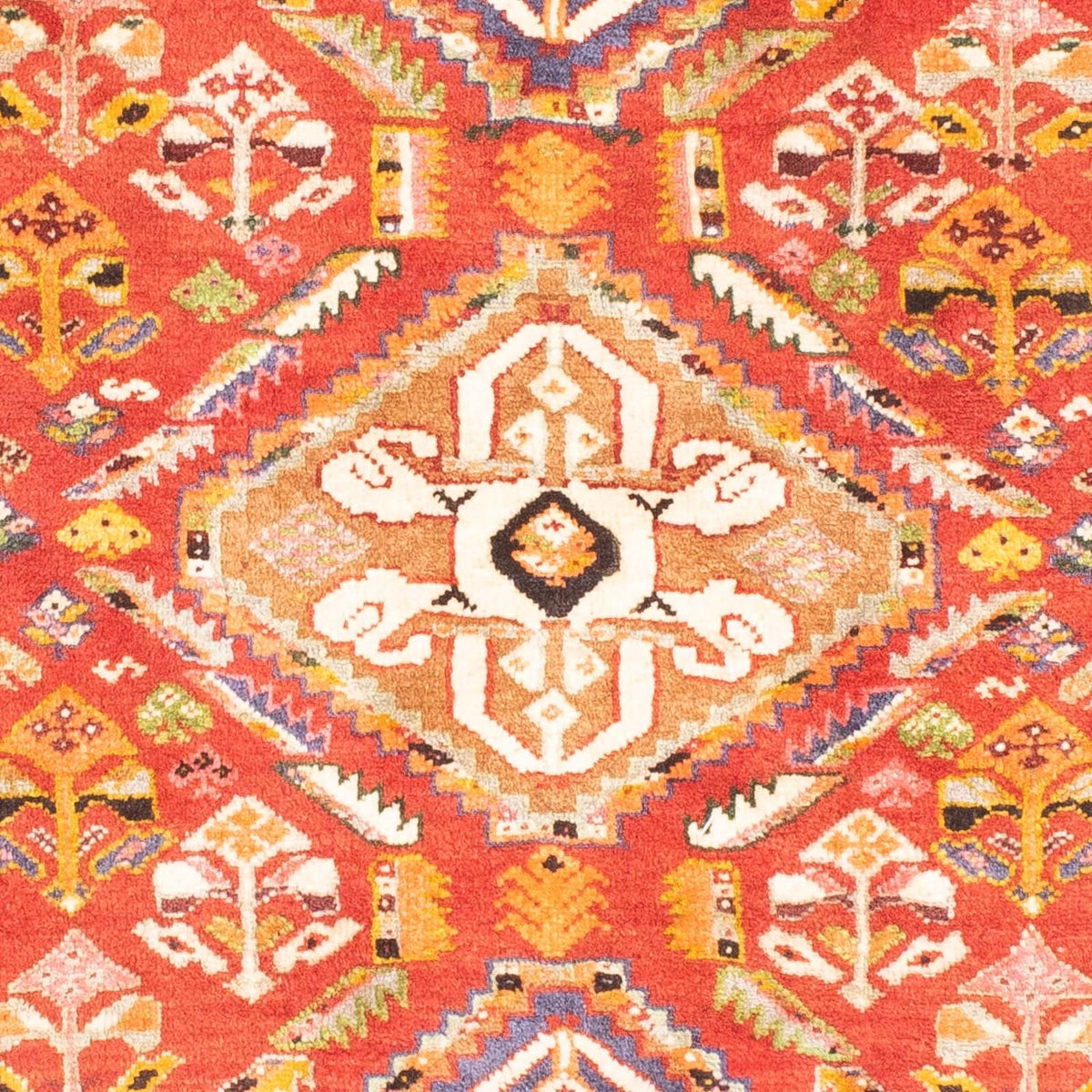 Alfombra persa - Nómada - 152 x 81 cm - rojo