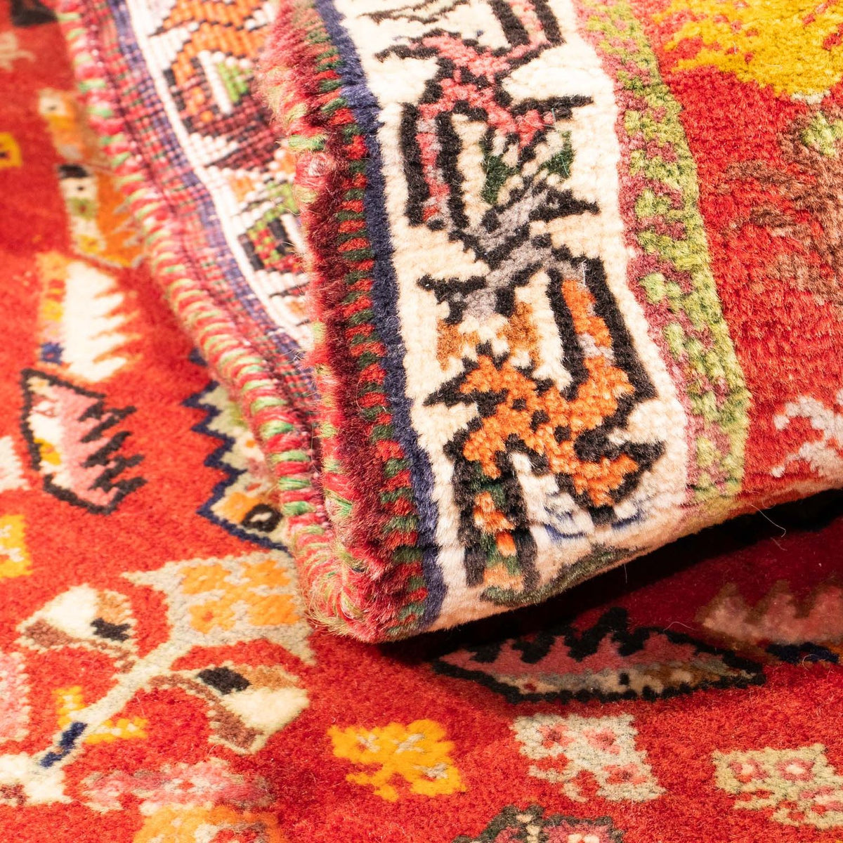 Alfombra persa - Nómada - 152 x 81 cm - rojo