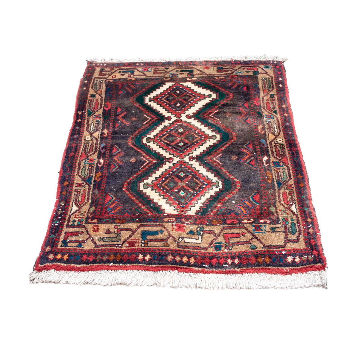 Alfombra persa - Nómada - 115 x 78 cm - rojo