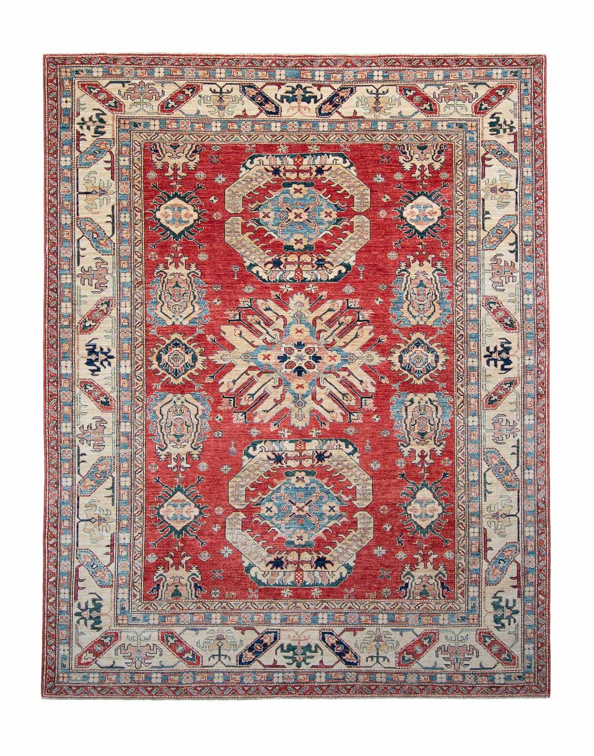 Alfombra Ziegler - Kazak - 310 x 242 cm - rojo
